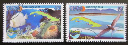 Potov znmky Kuba 2004 ivotn prostredie Mi# 4635-36