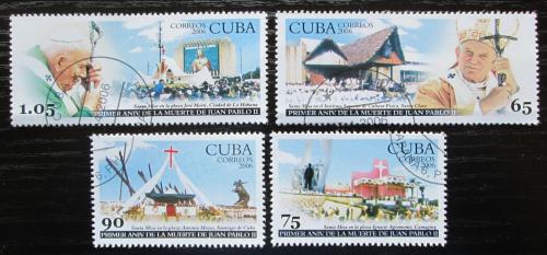 Potov znmky Kuba 2006 Pape Jan Pavel II. Mi# 4781-84 Kat 6.50  - zvi obrzok