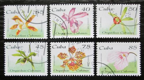 Potov znmky Kuba 1995 Orchideje Mi# 3860-65 - zvi obrzok