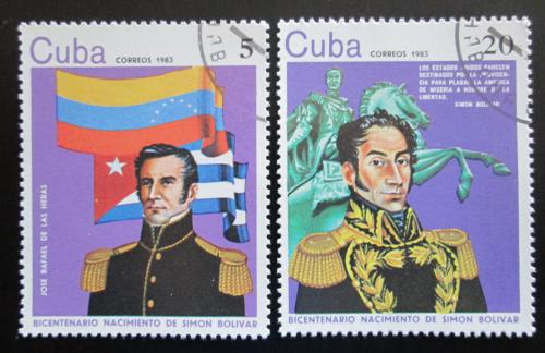 Potov znmky Kuba 1983 Osobnosti Mi# 2741-42