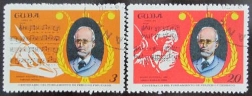 Poštové známky Kuba 1970 Státní hymna Mi# 1616-17