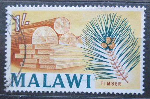 Poštová známka Malawi 1964 Tìžba døeva Mi# 8