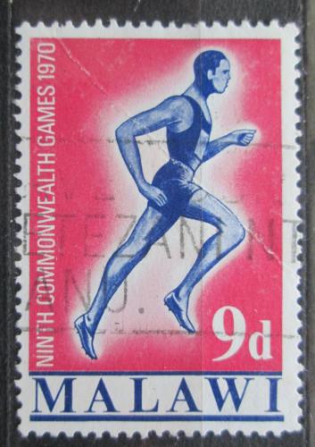 Poštová známka Malawi 1970 Bìžec Mi# 129