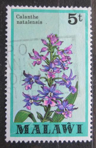 Potov znmka Malawi 1979 Calanthe natalensis, orchidej Mi# 307