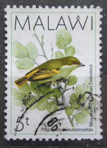 Poštová známka Malawi 1988 Vousák horský Mi# 503