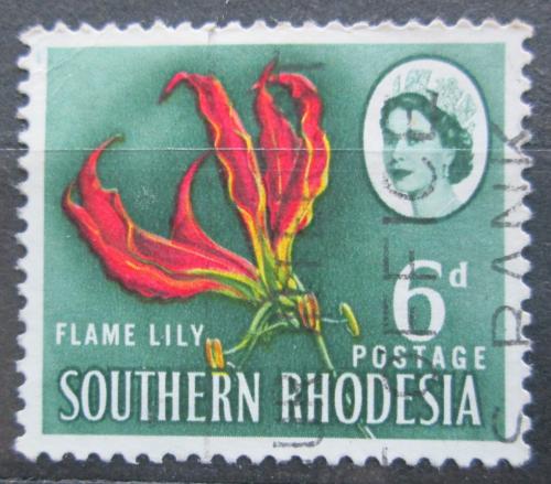 Poštová známka Južná Rhodésia 1964 Glorióza vznešená Mi# 99