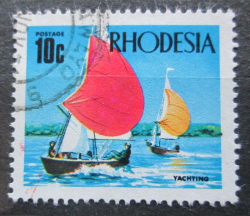 Poštová známka Rhodésia, Zimbabwe 1970 Plachetnice Mi# 94