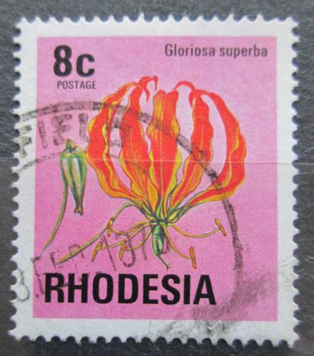 Poštová známka Rhodésia, Zimbabwe 1976 Glorióza vznešená Mi# 175