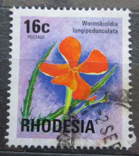 Poštová známka Rhodésia, Zimbabwe 1976 Wormskioldia longipedunculata Mi# 178