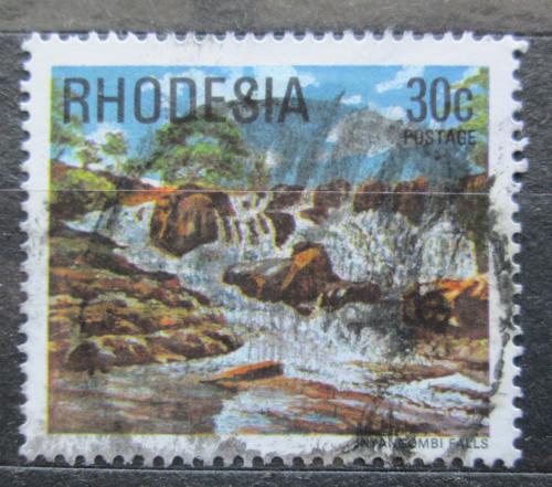 Poštová známka Rhodésia, Zimbabwe 1978 Vodopády Inyangombi Mi# 218