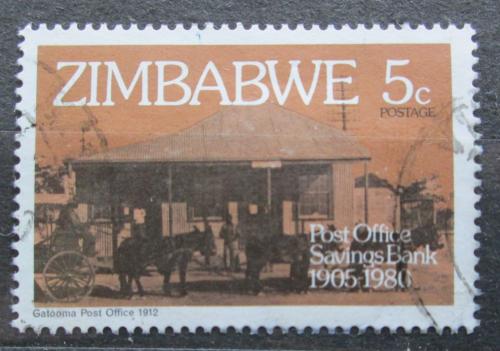 Poštová známka Zimbabwe 1980 Pošta v Gatooma Mi# 247