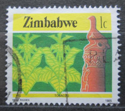 Poštová známka Zimbabwe 1985 Tabák Mi# 309 A
