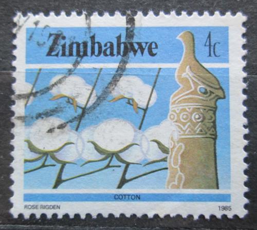 Poštová známka Zimbabwe 1985 Bavlna Mi# 311 A