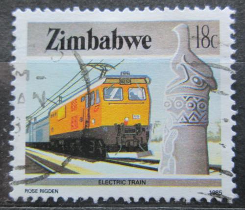 Poštová známka Zimbabwe 1985 Lokomotíva Mi# 319 A