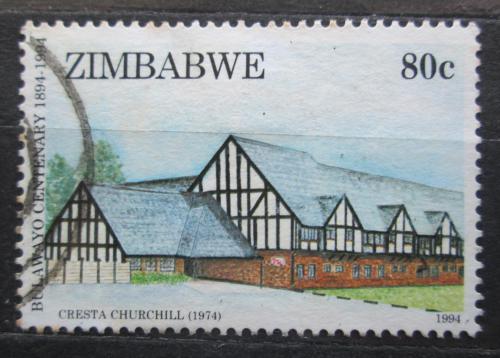 Poštová známka Zimbabwe 1994 Hotel Cresta Churchill Mi# 521
