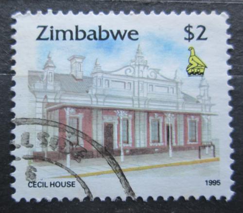 Poštová známka Zimbabwe 1995 Dùm v Harare Mi# 551
