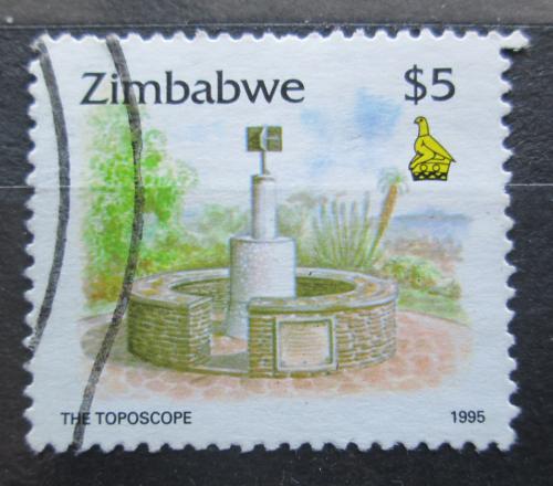 Poštová známka Zimbabwe 1995 Mìøící bod na hoøe Kopje Mi# 552