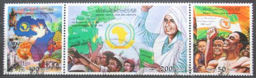 Poštové známky Líbya 1982 Africká jednota Mi# 1041-43