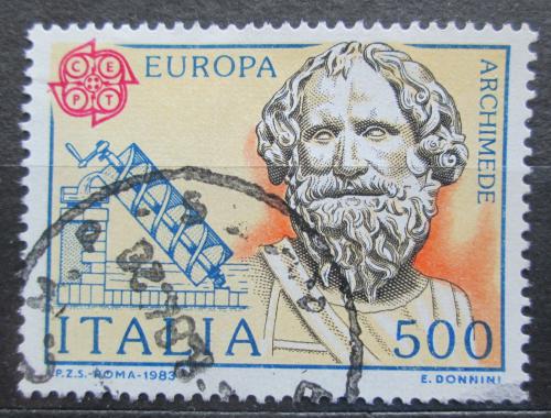 Poštová známka Taliansko 1983 Archimedes Mi# 1843