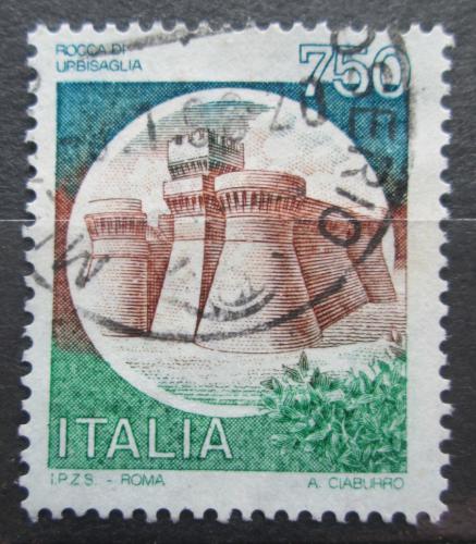 Poštová známka Taliansko 1990 Hrad Urbisaglia Mi# 2159