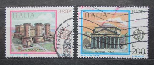 Poštové známky Taliansko 1978 Európa CEPT, architektura Mi# 1607-08