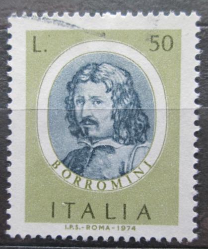 Poštová známka Taliansko 1974 Francesco Borromini, sochaø Mi# 1442
