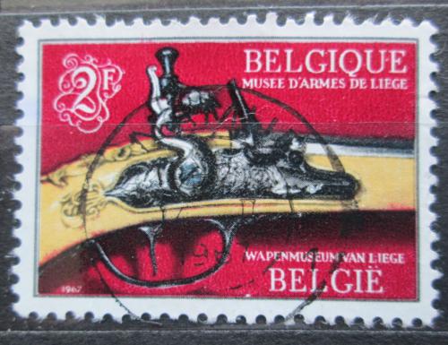 Poštová známka Belgicko 1967 Zámecká pistole Mi# 1463