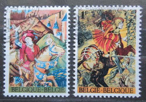 Poštové známky Belgicko 1967 Historické scény Mi# 1482-83