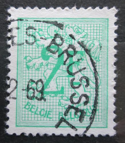 Poštová známka Belgicko 1968 Heraldický lev Mi# 1501