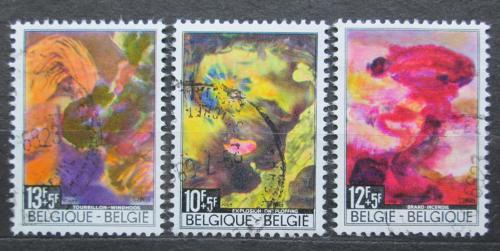 Poštové známky Belgicko 1968 Katastrofy, Pol Mara Mi# 1518-20