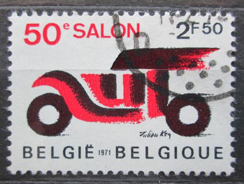 Poštová známka Belgicko 1971 Mezinárodní výstava automobilù, 50. výroèie Mi# 1625