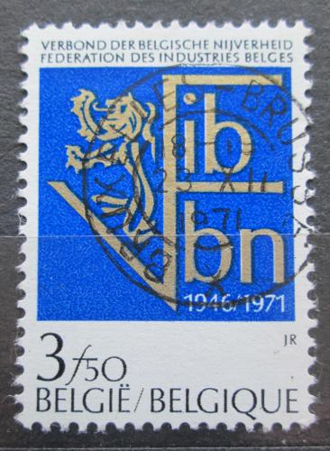 Poštová známka Belgicko 1971 Svaz belgického prùmyslu, 25. výroèie Mi# 1661