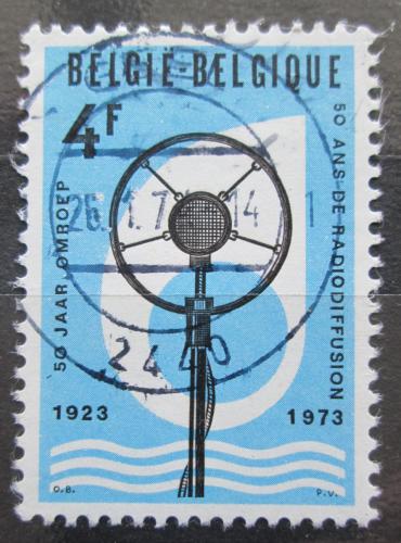 Poštová známka Belgicko 1973 Belgický rozhlas, 50. výroèie Mi# 1743