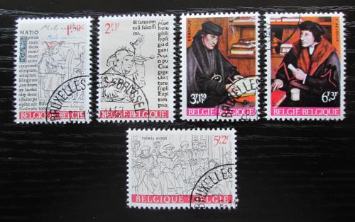 Poštové známky Belgicko 1967 Erasmus a jeho doba Mi# 1484-88