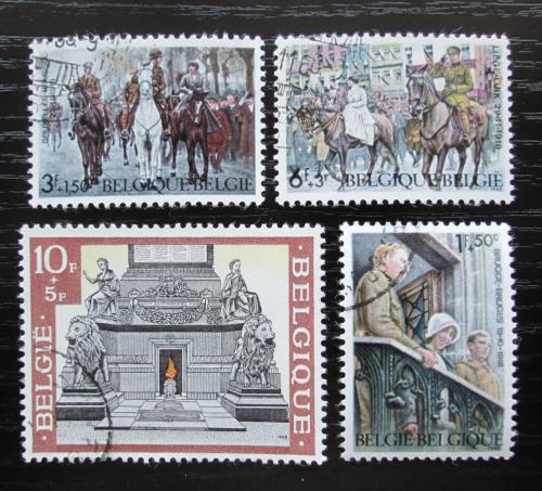 Poštové známky Belgicko 1968 Pøímìøí z Compiègne, 50. výroèie Mi# 1531-34