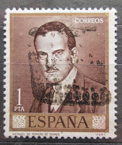 Poštová známka Španielsko 1965 Julio Romero de Torres, malíø Mi# 1540