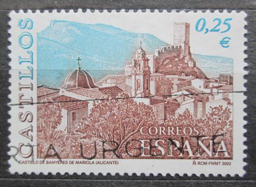 Poštová známka Španielsko 2002 Hrad Banyeres de Mariola Mi# 3734