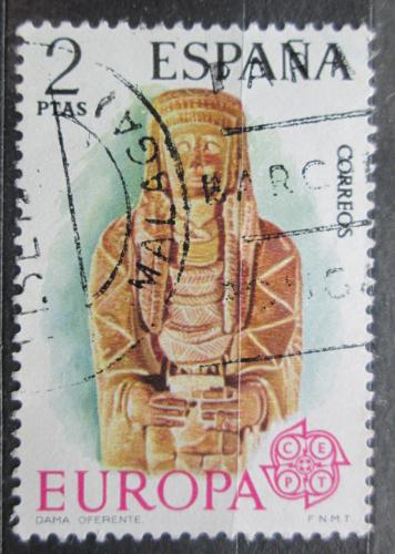Poštová známka Španielsko 1974 Európa CEPT, socha Mi# 2072