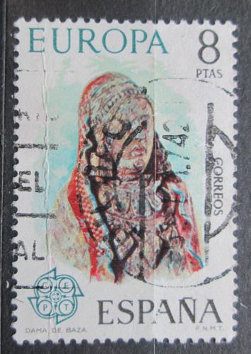 Poštová známka Španielsko 1974 Európa CEPT, socha Mi# 2073