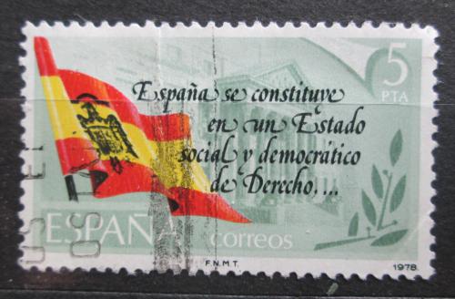 Poštová známka Španielsko 1978 Nová ústava Mi# 2399