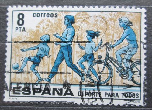Poštová známka Španielsko 1979 Šport Mi# 2409
