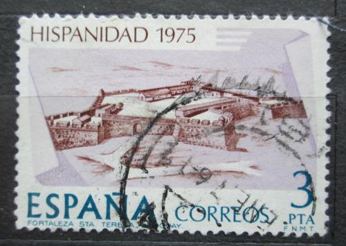 Poštová známka Španielsko 1975 Pevnost Santa Teresa, Uruguaj Mi# 2188