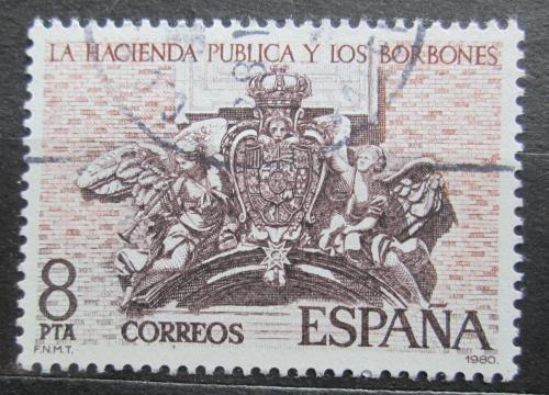 Poštová známka Španielsko 1980 Erb Bourbonù Mi# 2465
