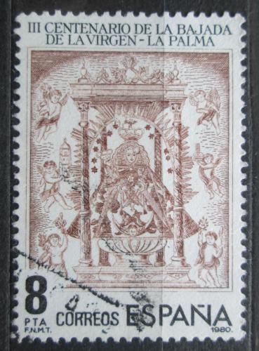 Poštová známka Španielsko 1980 Mariánský oltáø Mi# 2469