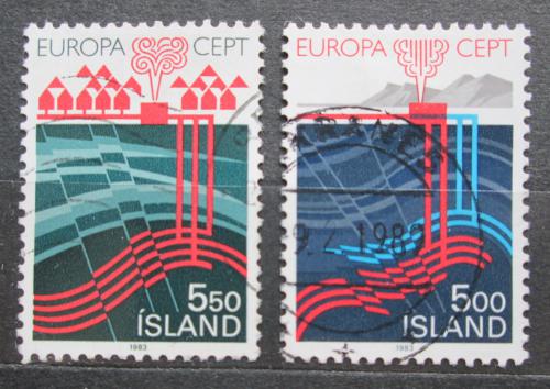 Poštové známky Island 1983 Európa CEPT Mi# 598-99 Kat 2.50€