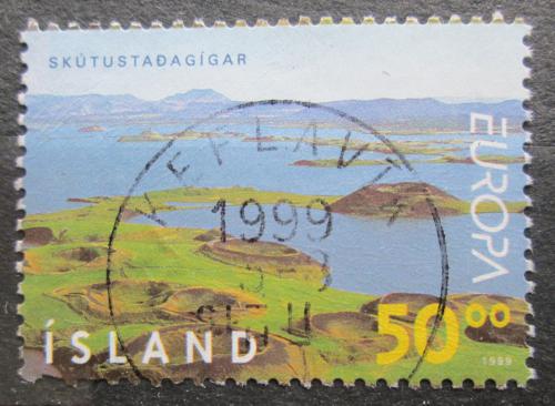 Poštová známka Island 1999 Európa CEPT, kráter Skútustadir Mi# 913