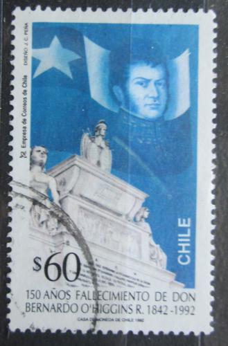 Poštová známka Èile 1992 Bernardo O’Higgins Mi# 1531