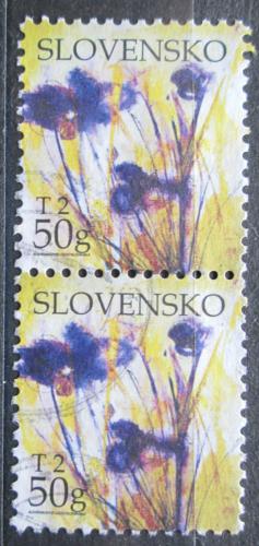 Poštové známky Slovensko 2007 Kosatec pár Mi# 550