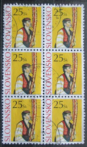 Poštové známky Slovensko 2006 Muž s fujarou blok Mi# 539