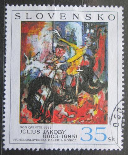 Poštová známka Slovensko 2004 Umenie, Július Jakoby Mi# 495